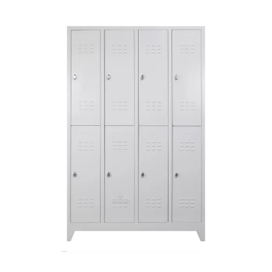 asls 007 yarım kapak 8 kapılı soyunma dolabı