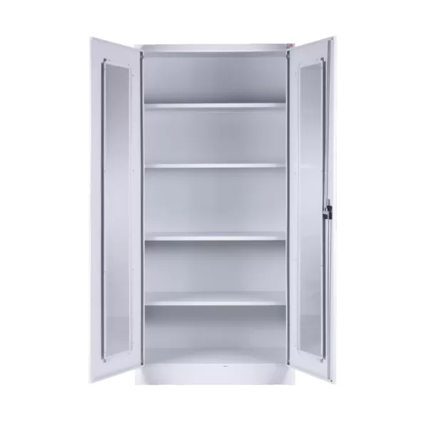 asld 002 198cm camlı metal dosya dolabı asld 002 198cm camlı metal dosya dolabı