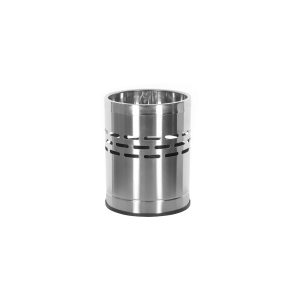 aslc 002 asel metal dekoratif paslanmaz cop kutusu